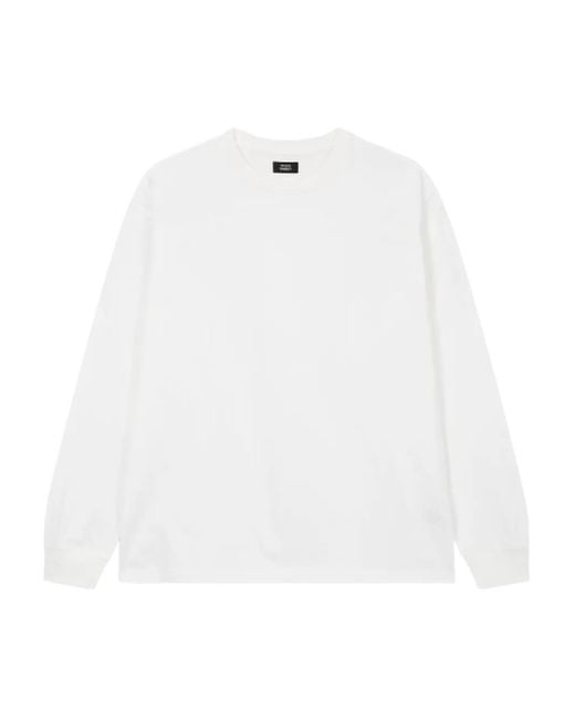 メンズ Studio Tomboy X オーバーサイズ ロングTシャツ White
