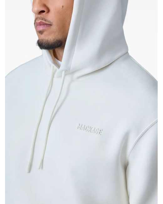 Mackage Blue Kolton Logo-Detail Hoodie for men