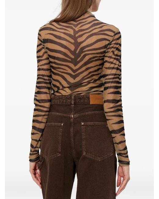 Amiri Gray Long Sleeve Tops