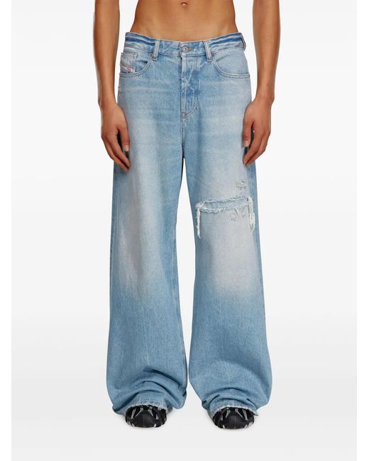 DIESEL Blue 1996 D-Sire 09E25 Straight-Leg Jeans