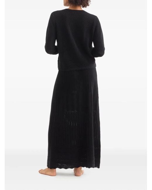 Eres Black Rythmée Skirt