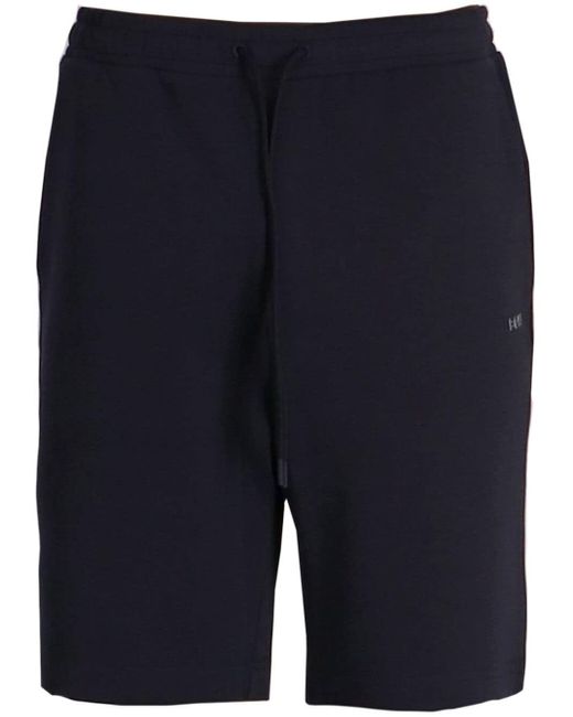 Pantalones cortos con logo Boss de hombre de color Blue