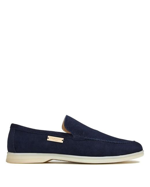 Android Homme Blue Comporta Loafers for men