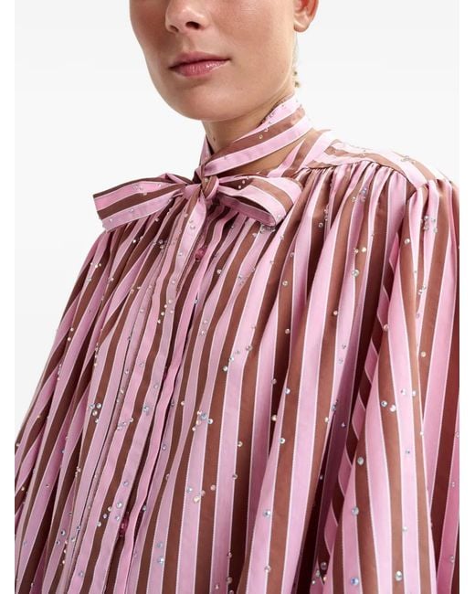 Essentiel Antwerp Pink Jodianna Striped Dress