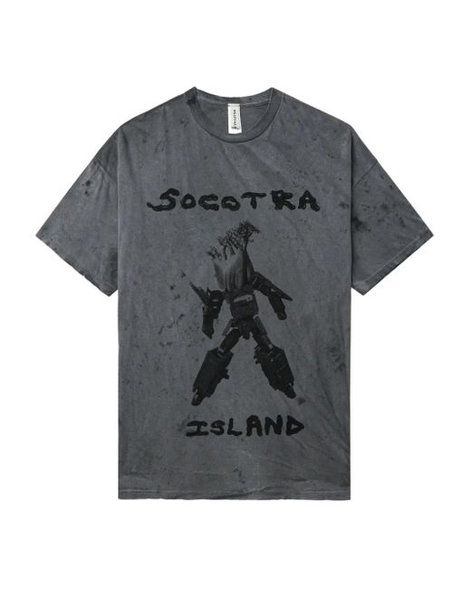 メンズ WESTFALL Socotra Island Tシャツ Gray