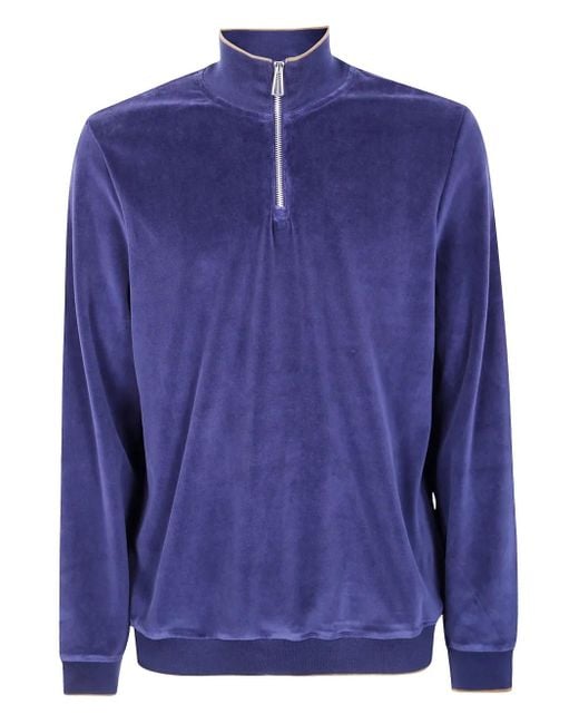 Sudadera con cremallera Paul Smith de hombre de color Blue
