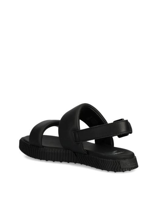 Sorel Black Ona Sandals
