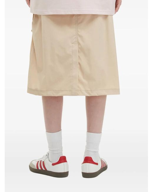 Musium Div. Natural Drawstring-Detail Midi Skirt