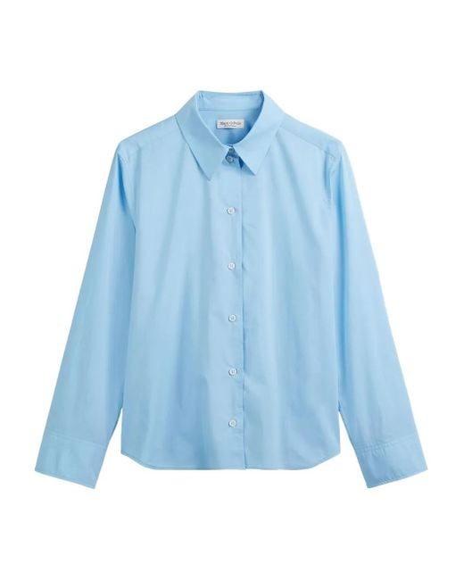 Marc O' Polo Blue Button-Up Shirt