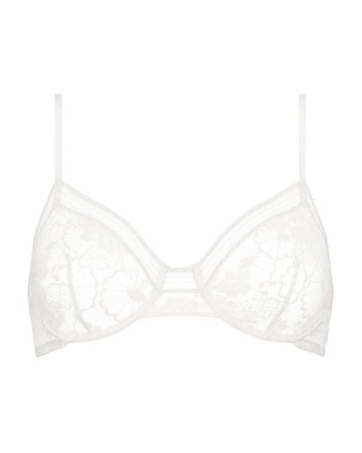 Eres White Châtaigne Full-Cup Bra