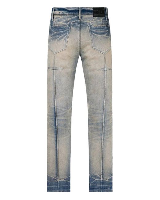 Vaqueros Clayton con efecto envejecido RTA de hombre de color Blue