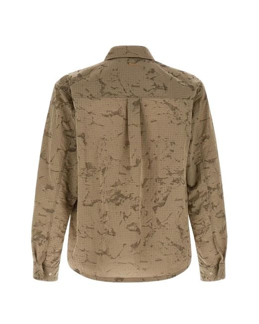 Laminar Brown Ripstop Shirt for men
