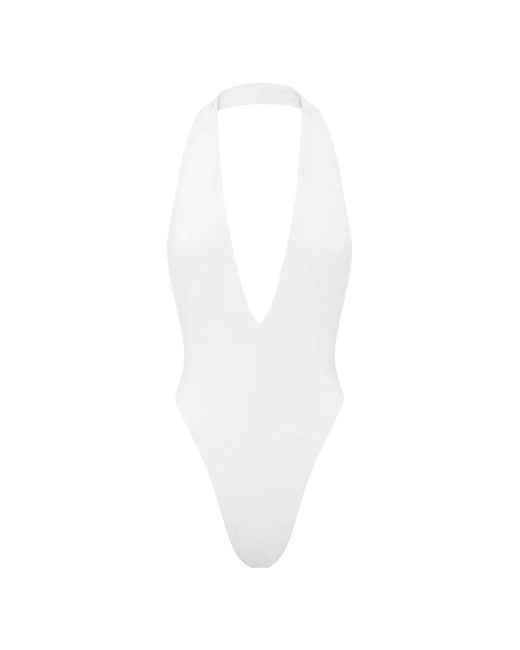 Myra Swim White Ralph Halterneck Swimsuit