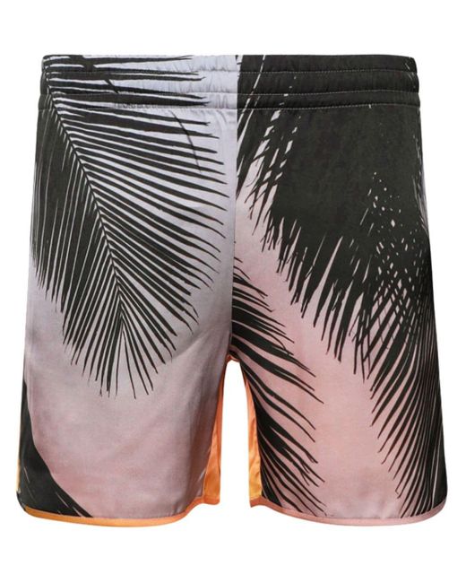 Shorts sportivi Sunset Palms di BLUE SKY INN in Black da Uomo