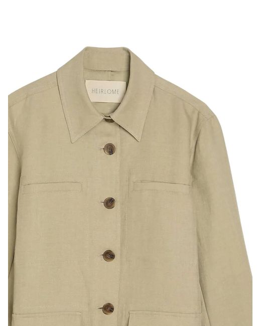 Heirlome Natural Barn Button-Up Jacket