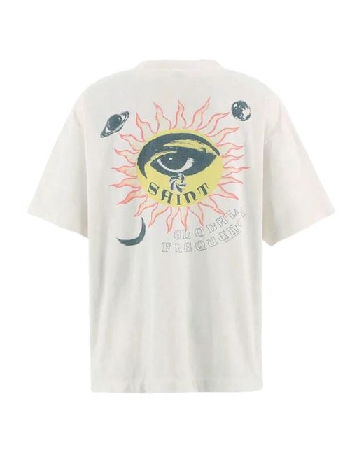 SAINT Mxxxxxx T-Shirt Met Oogprint in het White voor heren