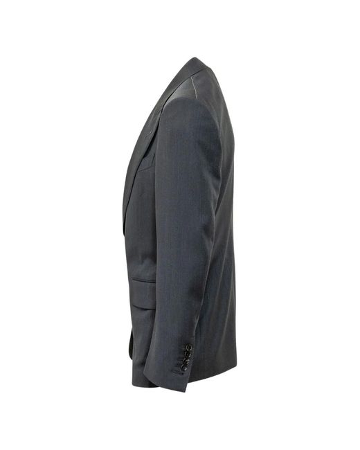Tom Ford Blue Shelton Peak-Lapel Suit for men