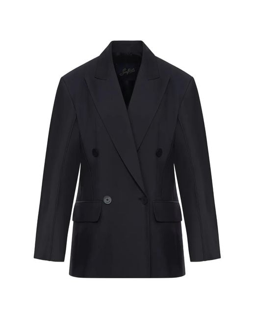 Seafarer Blue Carmen Double-Breasted Jacket