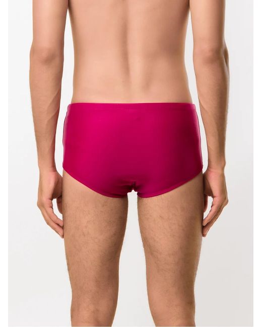 Amir Slama Red Plain Trunks for men