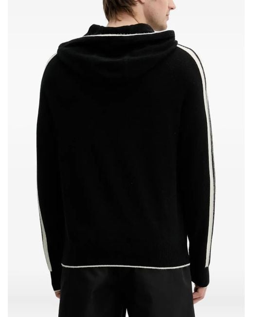 From Future Black Front-Pocket Hoodie for men