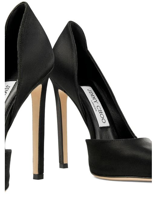 Jimmy Choo Black Brigitte 120Mm Pumps