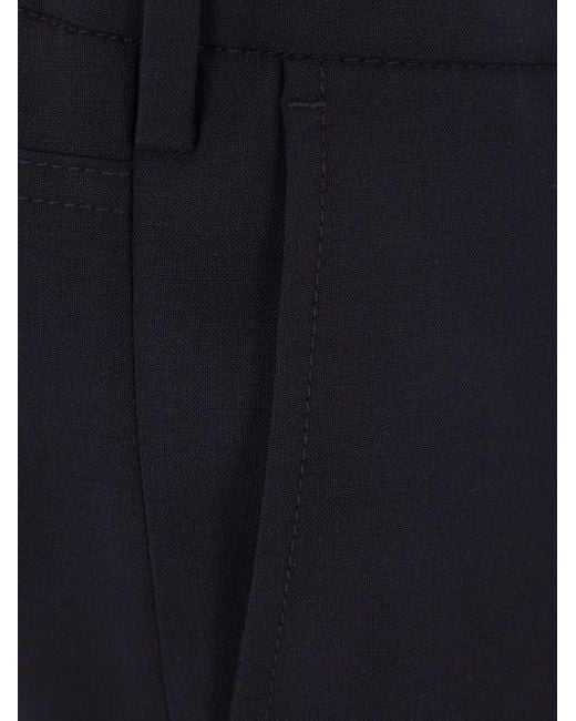 Eleventy Blue Drawstring-Waist Trousers for men