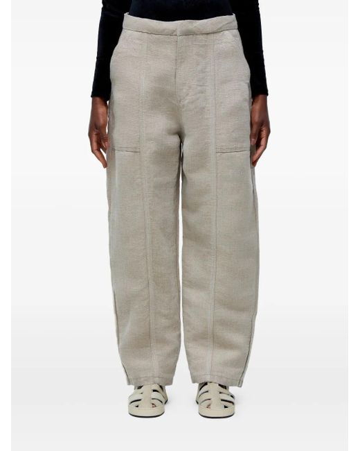 Osklen Gray Reversible Tapered Trousers
