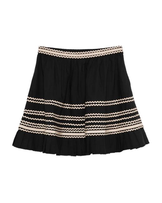 Ulla Johnson Black Adaleigh Mini Skirt