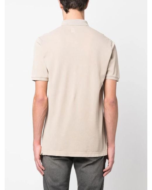 Fedeli Klassisches Poloshirt in White für Herren