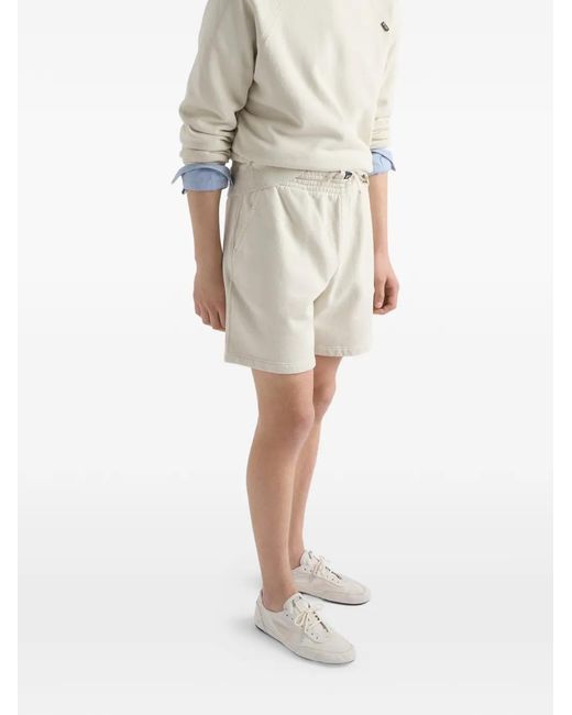 Bermudas De Algodón Prada de hombre de color White