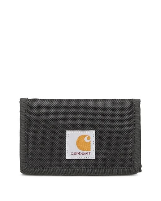 Carhartt Black Prescott Logo-Patch Wallet