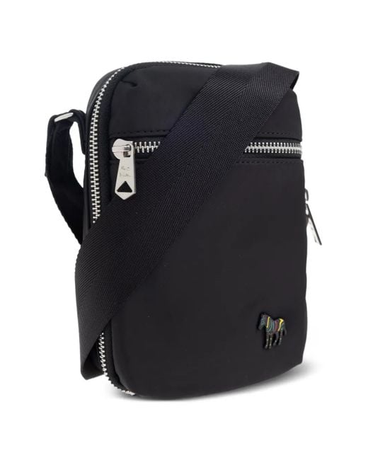 Sac Porté Épaule À Détail Zèbre Paul Smith pour homme en coloris Black