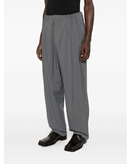 Magliano Gray People's Pleated Trousers for men