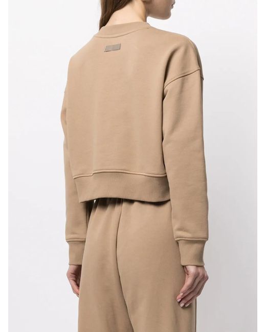 3.1 Phillip Lim Natural Everyday Terry Cropped Sweatshirt