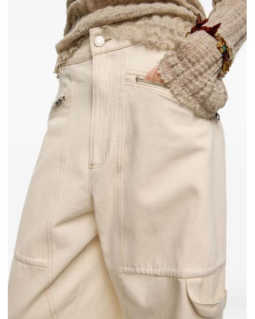 Bimba Y Lola ジップポケット パンツ White