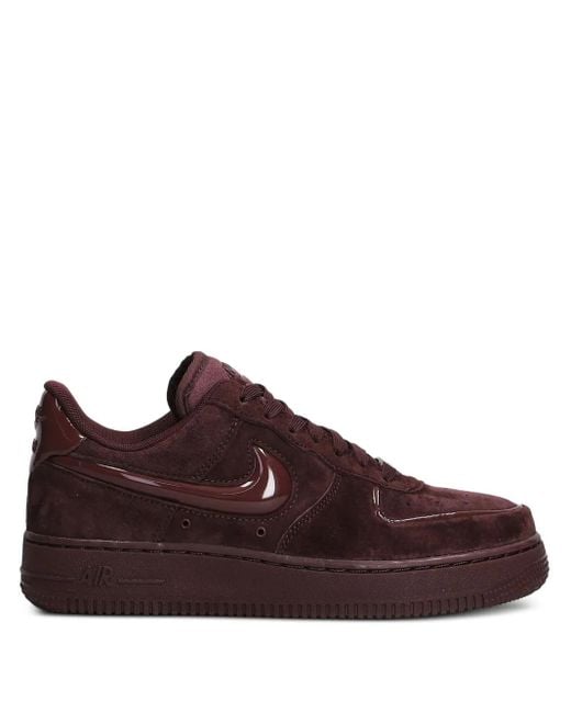 Nike Brown Air Force 1 Low Sneakers