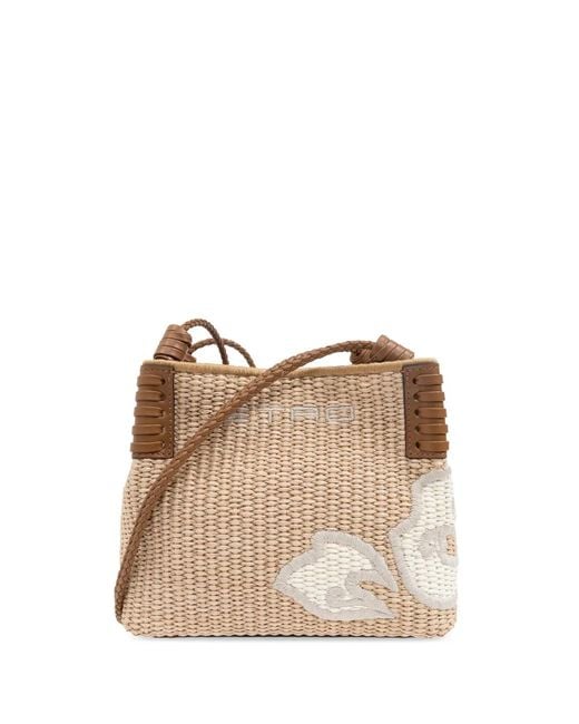 Etro Natural Shoulder Bag