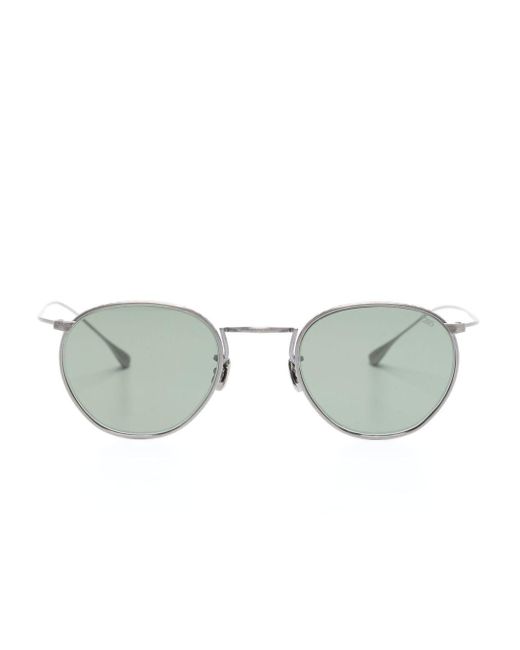 Eyevan 7285 188 Round-frame Sunglasses in Grey | Lyst Canada