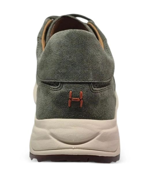 Henderson Green Sirio Perforated Sneakers for men