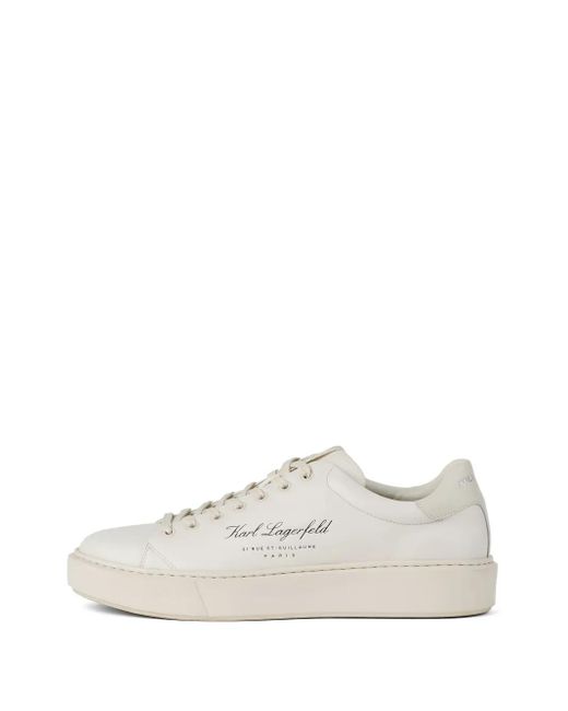 Karl Lagerfeld Maxi Kup Hotel Karl Sneakers in het White voor heren