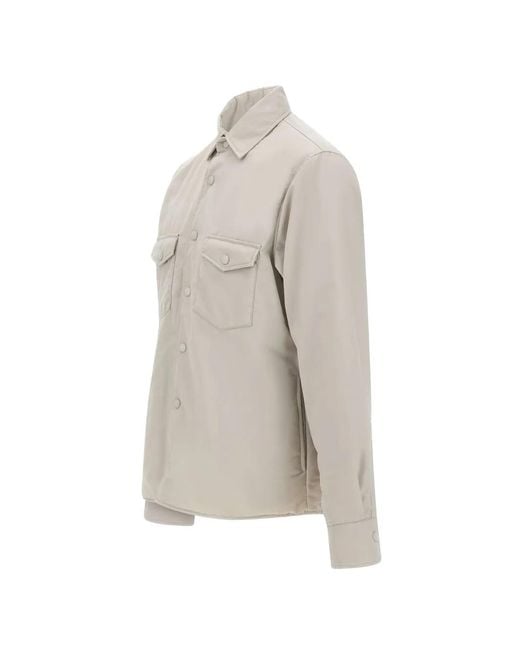 Eleventy White Wool Blend Jacket for men