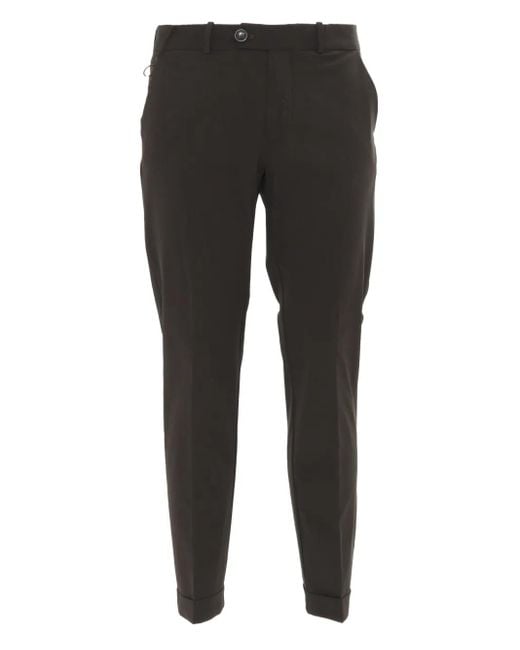 Rrd Black Surflex Trousers for men