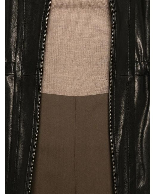 Khaite Brown Walter Cropped Trousers