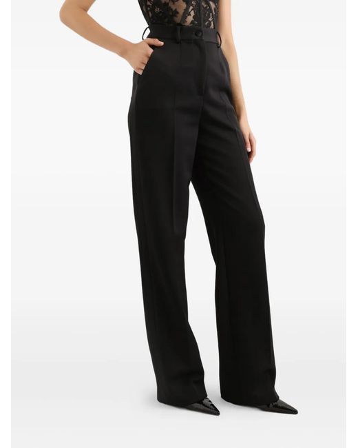 Dolce & Gabbana Black Button Trousers