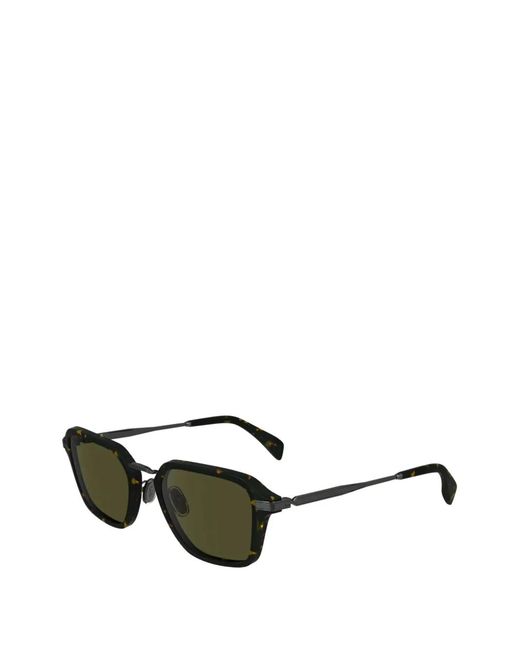 Paul Smith Brown Kean Geometric-Frame Sunglasses for men