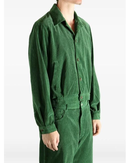 メンズ Auralee Corduroy Jacket Green
