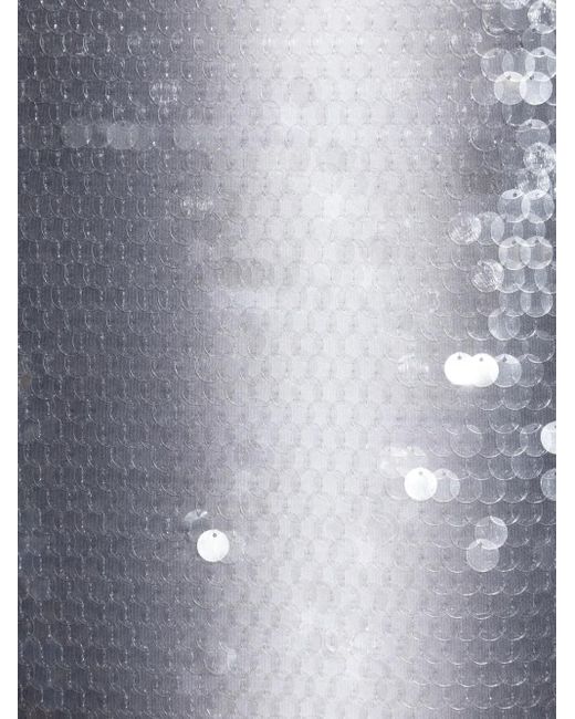 Sportmax スパンコール ペンシルスカート Metallic