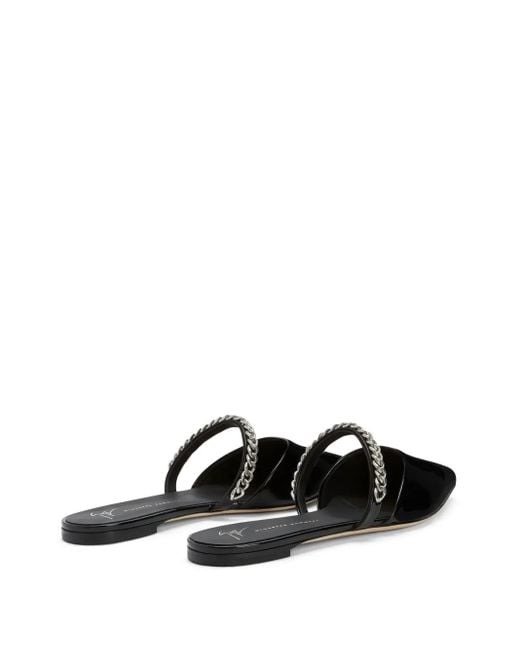 Giuseppe Zanotti Black Mules & Clogs