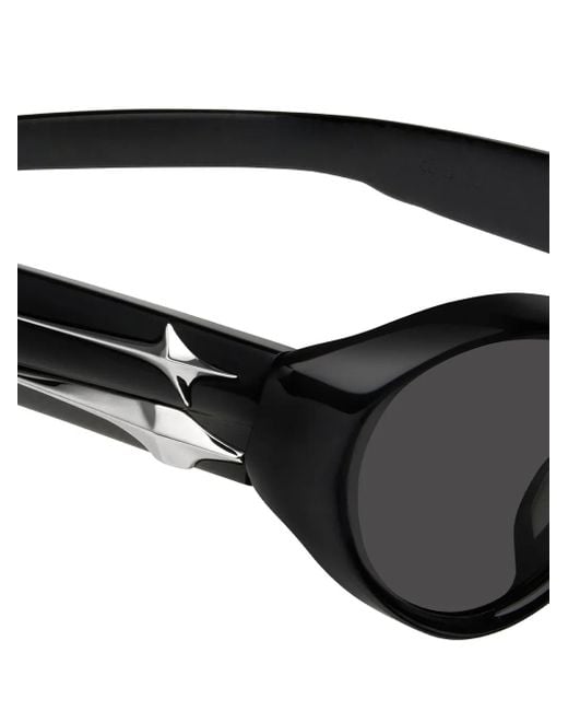Gafas de sol Eq 01 con estrella Gentle Monster de color Black