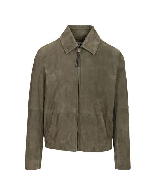 Loewe Green Zip-Up Jacket for men